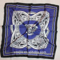 New fashional printed silk square scarf